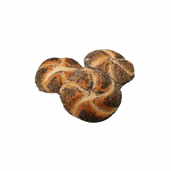 Kaiserbroodjes met Maanzaad 150 x 40 gram