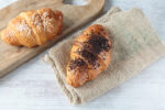 Delicious french croissant for a sweet breakfast