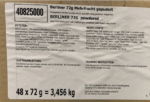 Berlinner Bollen gevuld met multivruchten en poedersuiker 48 x 72 gram per stuk - Afbeelding 3