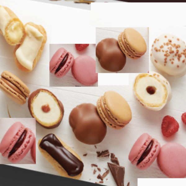 Petit four 8 doosjes a185 gram