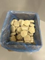 96 American Cookies witte chocolade en macadamianoten 80gram per stuk - Afbeelding 2