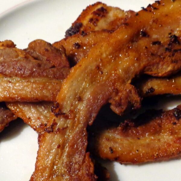 10 kilo Varkens Speklap Kant en Klaar "mild BBQ"