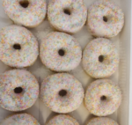 Grote Witte Donuts 48 stuks - Afbeelding 2