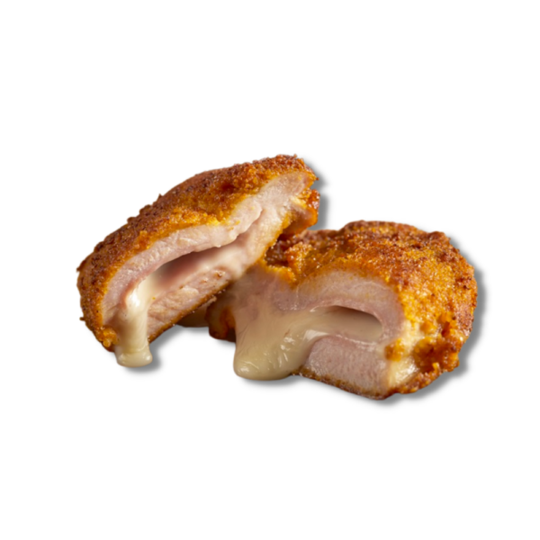 Kip cor don bleu *HALAL* 5 kilo (5 zakken van 1 kilo) met plak kalkoenham