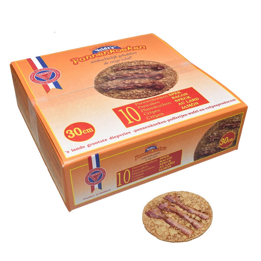 Image8 Veldts Pannenkoeken spek 30cm 10 x 310 gram - Afbeelding 1