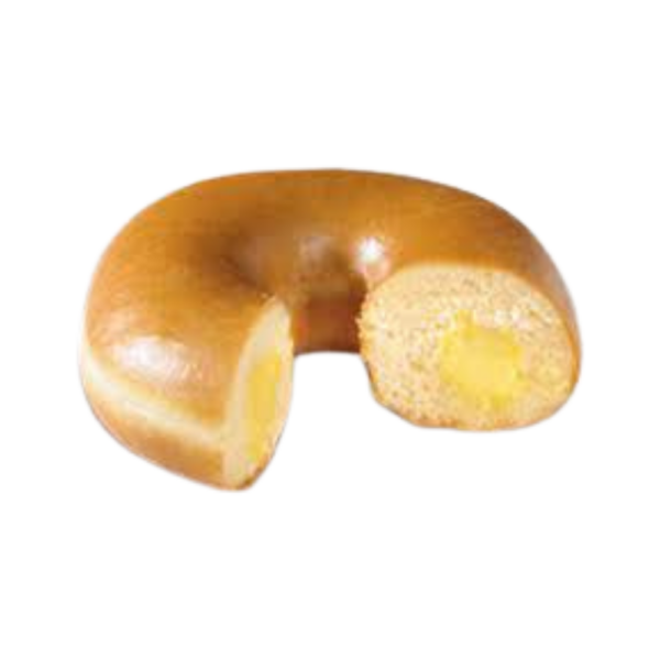 Gevulde Donuts met Vanille Creme vulling  48 x 65 gram
