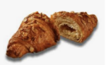 48 Ham kaas roomboter croissants ( met plak ham) 95gram per stuk