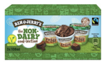 6 dozen x 3 bekers Ben & Jerry's IJs Non Diary Chocolate Fudge Brownie Dessert 100ml