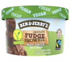 6 dozen x 3 bekers Ben & Jerry's IJs Non Diary Chocolate Fudge Brownie Dessert 100ml - Afbeelding 3