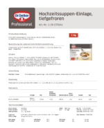 Dr. Oetker Basis voor Duitse 'Hochzeitssuppen' 6 pakken à 1 kg - Afbeelding 5