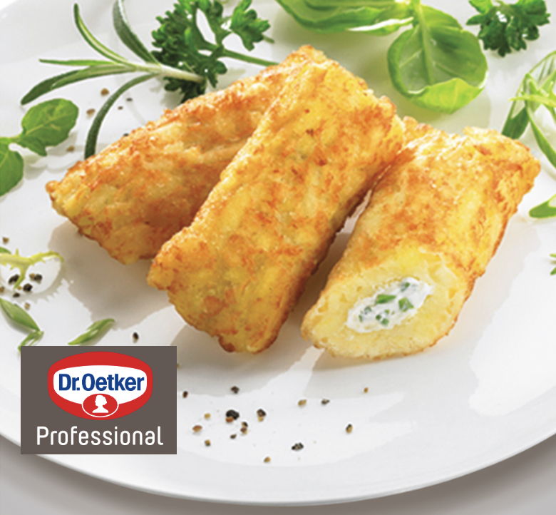 Schermafbeelding 2022-07-07 om 14.42.32 150 mini Rosti aardappel Pockets met roomkaas kruiden 35 gram Dr.Oetker - Afbeelding 1