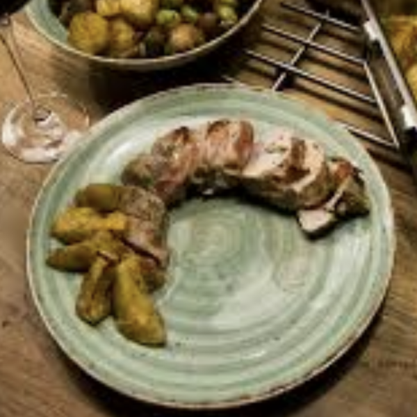 6 kilo culinaire varkenshaas honing-mosterd ca 325 gram per stuk