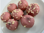 ca 90 Pott Dots Balls aardbei met aardbei vulling - Afbeelding 4