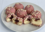 ca 90 Pott Dots Balls aardbei met aardbei vulling