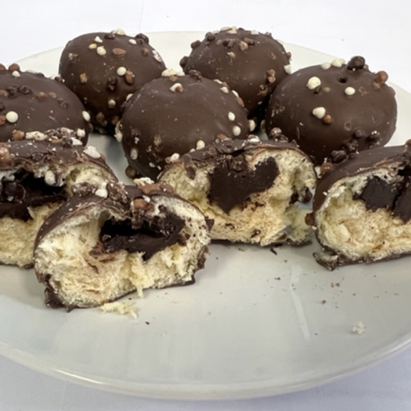 ca 90 Pott Dots Balls chocolade en chocolade vulling