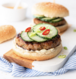 Kipburgers Naturel ( rauw ) 8 kilo  a 125 gram