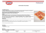 32 steenoven pizza SALAMI 12x14 cm  Dr.Oektker profesional - Afbeelding 7