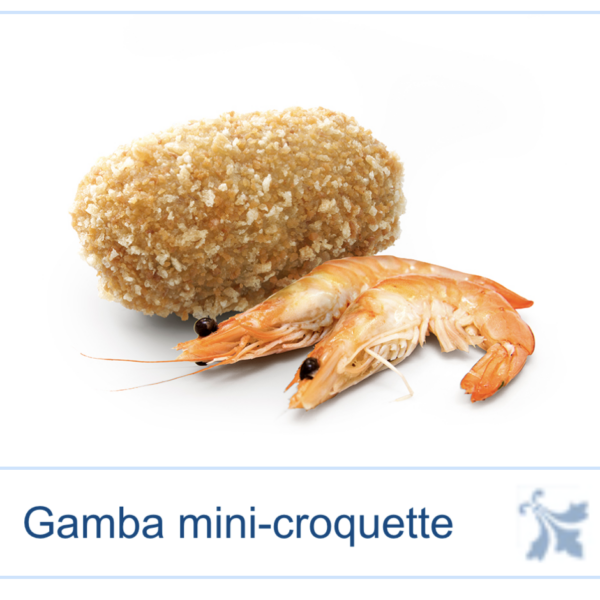 48 Gamba mini croquette 30 gram per stuk