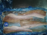 Alaska Pollak met huid en graat interleaved 150-200gram 3 x 6,5 kilo doos - Afbeelding 7
