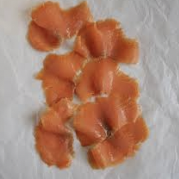 Zalm forel filet koud gerookt .''Gourmet''  3 kilo ( 6 x 500 gram )