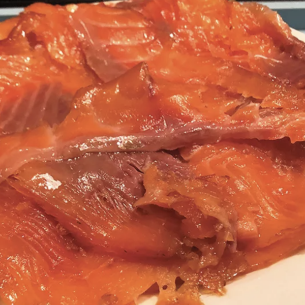 Zalm filet koud gerookt  ''Rote Beste'' Salmo Salar 3 kilo ( 6 x 500 gram )