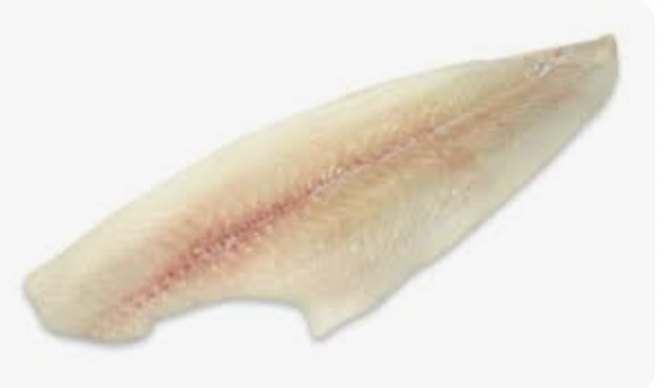 Atlantische Tong Filets 10 kilo IQF per stuk verpakt 80/120gram