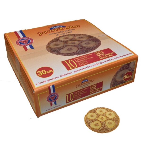 Veldts pannenkoeken appel 30cm 10x330 gram