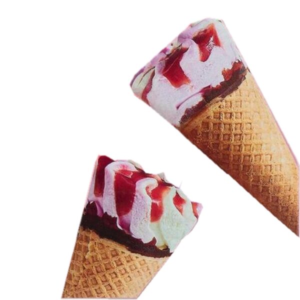 IJshoorntje Aardbei, vanille, chocolade 24x120 ml