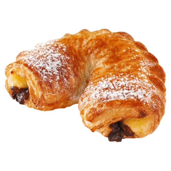 Chocoladeroom-vanille croissant 48x130 gram