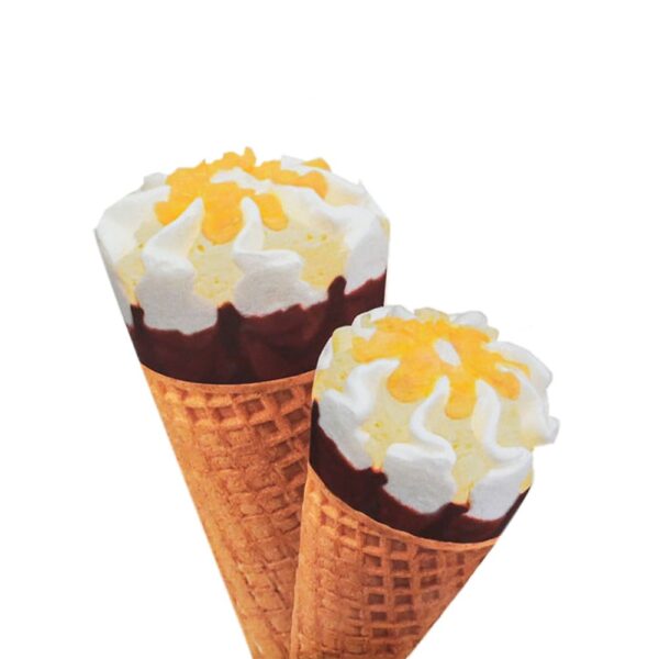 IJshoorntje mango 48 stuks 8 doosjes met 6 ijsjes a 120 ml