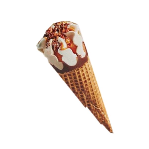 IJshoorntje Vanille, karamel, chocolade, macadamia 48 stuks 8 dozen met 6 stuks