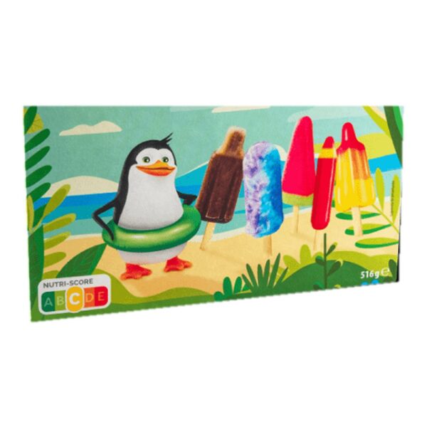 Party mix waterijs 100 stuks 10 doosjes met 10 ijsjes