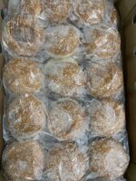 Hamburgerbroodjes Sesam 30x90 gram voorgesneden - Afbeelding 3