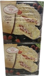 Aardbeien pannacot taart  4 stuks a 1500 gram coppenrath & wiese - Afbeelding 2
