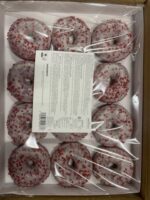 Red Velvet Donut 48 stuks a 69 gram - Afbeelding 2