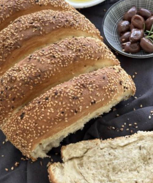 Tarwebrood met sesam en zwarte komijn 28x340 gram