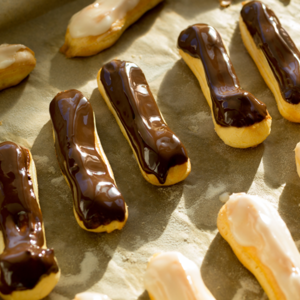 Mini chocolade-éclairs 4 x 42x28 gram