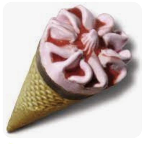 Cornetto aardbeien hoorn ijs 90 x 120ml