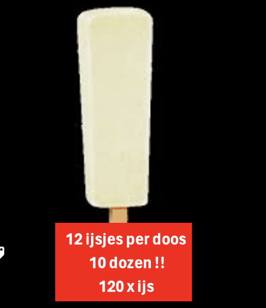 Vruchtenijsjes peer 120 stuks ( 10 dozen a 12 stuks)
