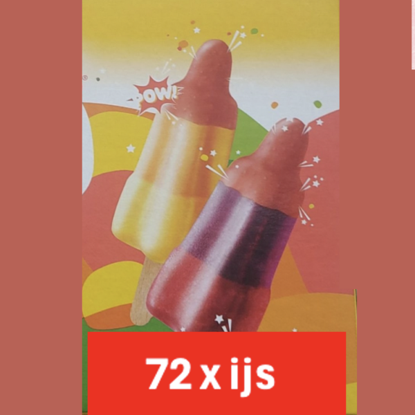 Knettertop Fruitijs 12 x6x60 ml
