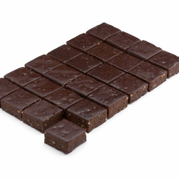 Donkerbruine Chocoladecake met Chocoladestukjes 48 x 60 gram