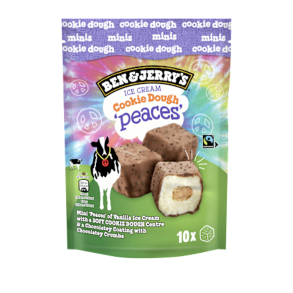 Ben & Jerry CookiDoughPeaces 8 x 160ML