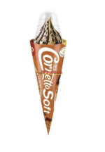 OLA Cornetto Soft Caramel Hazelnoot 24 x 140ml