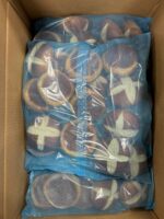 pretzelbroodje (Laugenbrötchen) 75x90 gram - Afbeelding 2