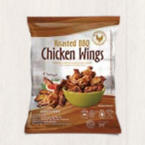 Chicken Wings Roasted BBQ 5x1 kilo  *HALAL*