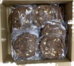 Biscuit met Belgische witte chocolade chips en donkere Belgische chocolade chips 32x80 gram