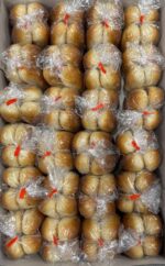 Worstenbroodjes 96 stuks (24×4) ( ambachtelijk geproduceerd ) - Afbeelding 2