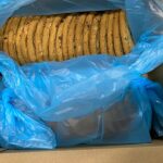 Witte Chocolade Chip American Cookies met Cranberries 40x80 gram - Afbeelding 2