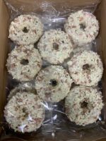Pizza-Donut Flammkuchen 40x100 gram (met bacon & ui) - Afbeelding 2