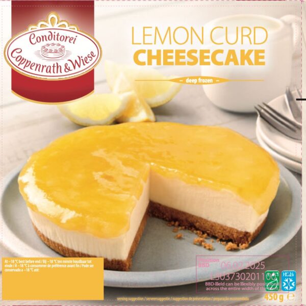 Lemon Curd Cheesecake 6x450 gram